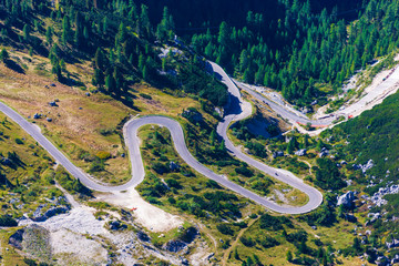 Dolomites / Falzarego pass