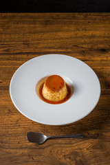 手作りプリン　Very delicious homemade custard pudding