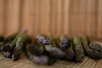 Grüner Spargel - nah