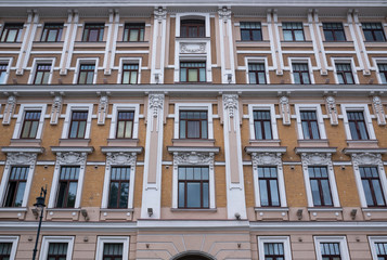 facade of an old building