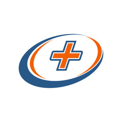 Health care Logo Healthy Logo Medical Pharmacy Icon Logo Flat Vector Design