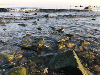 stones in the water