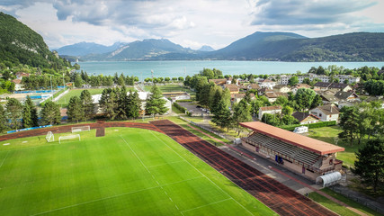 Le Lac d'Annecy depuis Annecy-le-Vieux