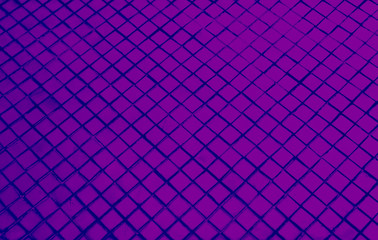 Beautiful closeup textures abstract tiles and black and purple color glass pattern wall background...
