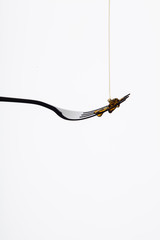 Couverts, argenterie, ustensiles et miel, studio