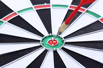 Background of dartboard with darts