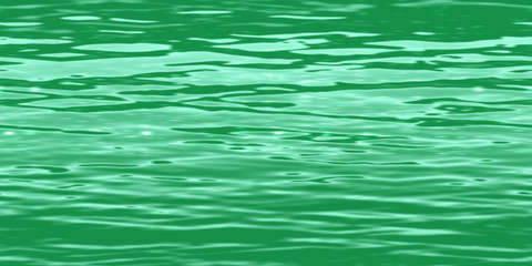Green water surface seamless tile