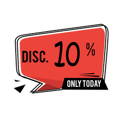 Special Discount 20% design label illustration vector