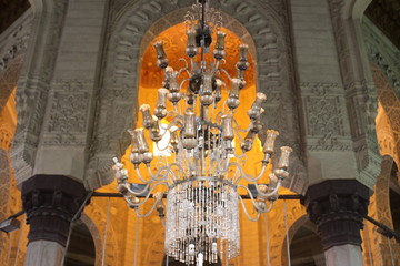 interior of an old mosque 