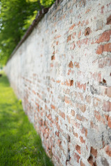 stonewall side view on sunny day