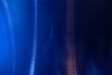Polycarbonated sheetilluminated with lighting in repeat pattern / interior material lighting...