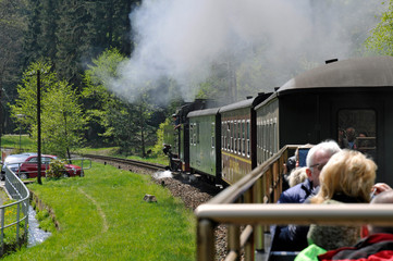 Fototapeta premium zittauer schmalspurbahn
