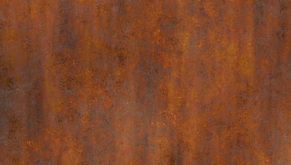 rusty metal wall