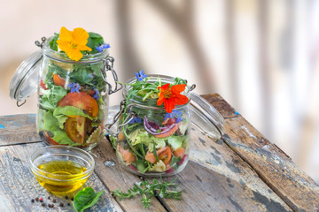 Salad food condiment