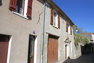 Medieval houses in Fontenay-le-Comte