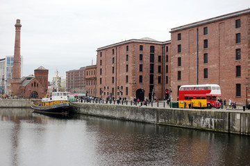 Obraz premium Albert Dock, Liverpool - United Kingdom