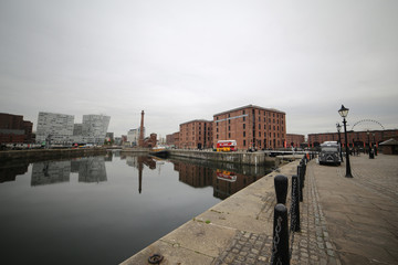 Obraz premium Albert Dock, Liverpool - United Kingdom