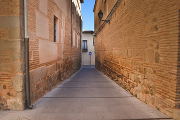 Fototapeta na wymiar Arquitectura de las calles de Toledo España