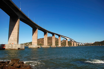 Third Bridge photographed in Vila Velha, Espirito Santo. Picture made in 2007.