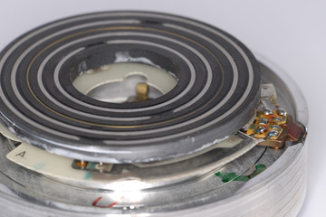 Reading head of video player