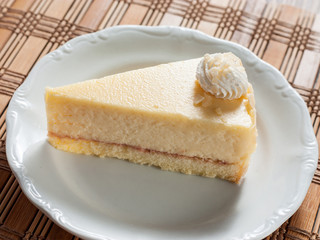 piece of delicious vanilla cake, A piece of Vanilla Cake