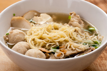 pork noodle style thai