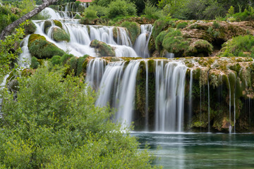 Obraz premium Cascade Krka