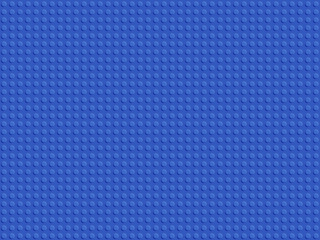Fototapeta na wymiar Blue plastic constructor seamless pattern. Abstract background blocks plate flat design