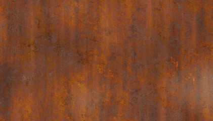 surface of rusty metal plat