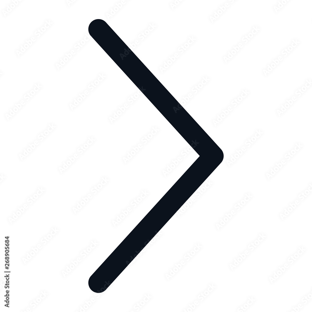 Poster next icon isolated on white background. next icon in trendy design style. next vector icon modern an