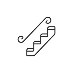 Stairs vector icon