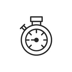 Stopwatch vector icon