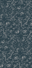 shabby abstract damask seamless vector victorian pattern wallpapper