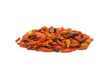 Red Chili Pepper Isolated On White Background 