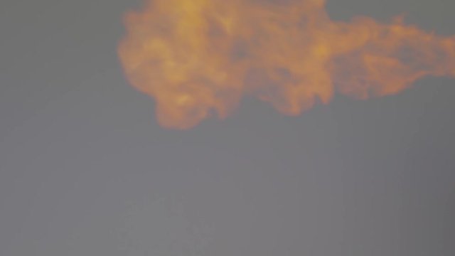 footage of fire on a white background