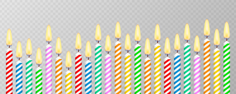 3 136 Best Birthday Candles Transparent Images Stock Photos Vectors Adobe Stock
