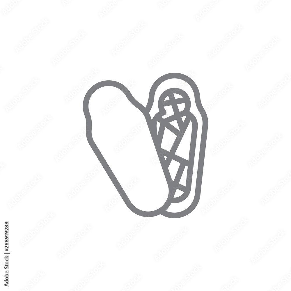 Poster mommy icon. element of myphology icon. thin line icon for website design and development, app develo