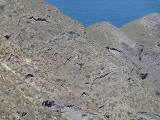 Carboneras in Cabo de Gata. Almeria.,Andalusia,Spain