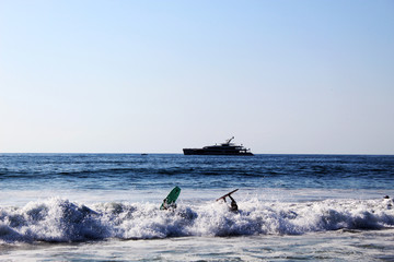 Fototapeta premium Surfers