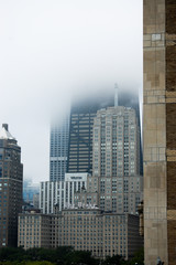 Fototapeta na wymiar chicago fog