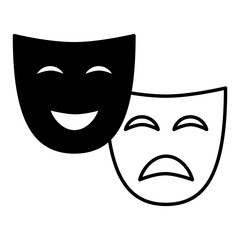 theater mask comedy drama