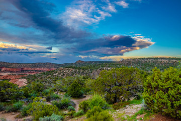Beautiful Sunset on Colorado National Monument in Fruita, Colorado