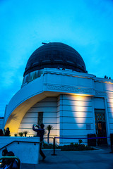 Naklejka premium Griffith Observatory, Los Angeles, USA