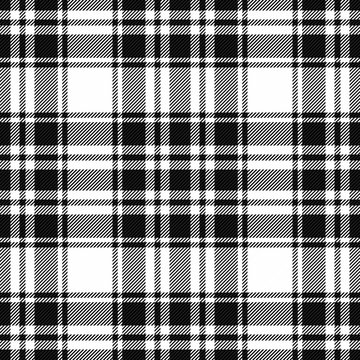 Black And White Fabric Texture Checkered Seamless Pattern. Royalty Free  SVG, Cliparts, Vectors, and Stock Illustration. Image 96366509.