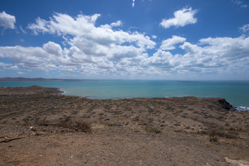 Cabo de la Vela, Guajira, Colombia, mar, caribe, la costa, sur América, océano