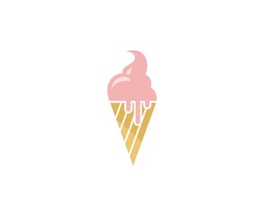 Ice cream logo