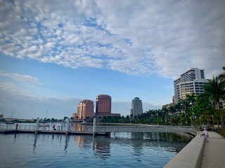 Fototapeta premium West Palm Beach, FL Intercoastal