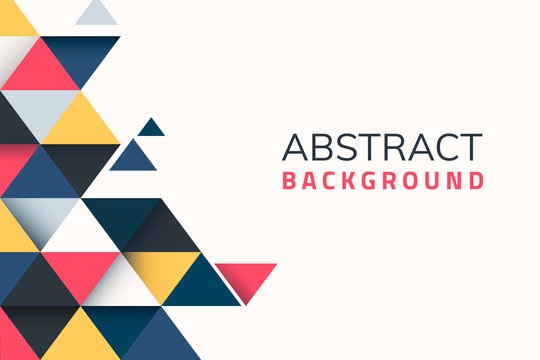 Geometrical abstract background