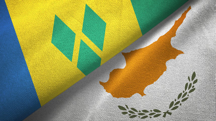 Saint Vincent and the Grenadines and Cyprus two flags