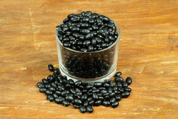 Fototapeta na wymiar Black beans